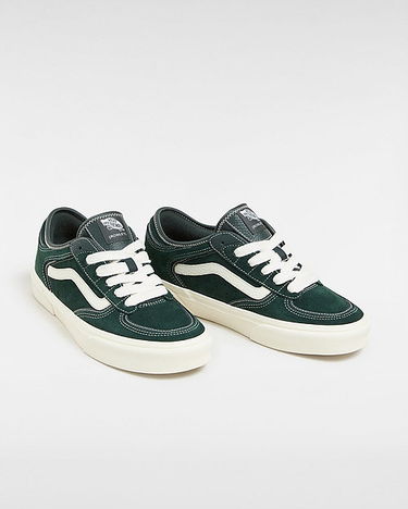 Sneakers och skor Vans Rowley Classic Shoes (dark Green) Unisex Green, Size 2.5 Svart | VN0A4BTTDRK, 1