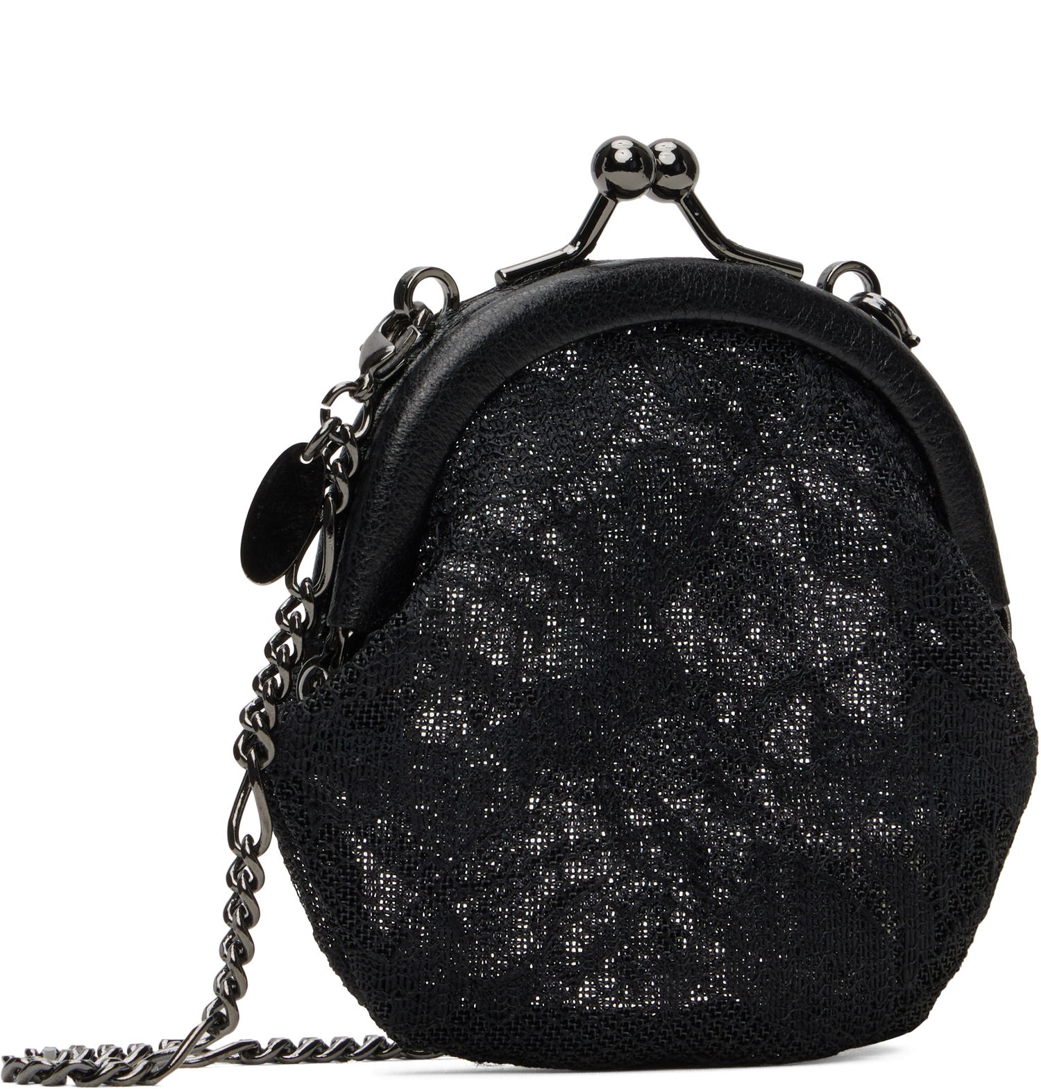 Plånbok Yohji Yamamoto YOHJI YAMAMOTO Clasp Coin Purse Svart | DP-A09-901, 1