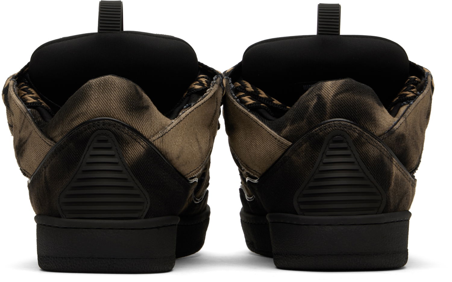 Kläder LANVIN Lanvin Curb Washed Denim Brun | FU-SKDK12-TIND-P25, 1