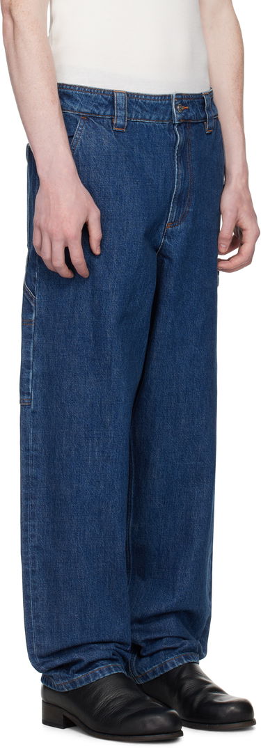 Jeans A.P.C. A.P.C. Fergus Loose Fit Jeans Blå | COHJK-M08500, 1