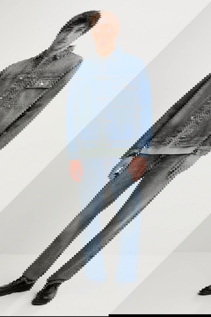 Jacka Samsoe Samsoe Samsoe Samsoe SAWESLEY Denim Jacket Blå | M25100082, 1