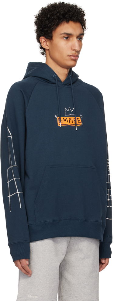 Sweatshirt Études Études Racing Empire Hoodie Mörkblå | E23MC271A01643, 1