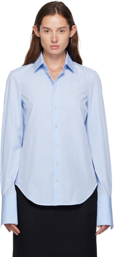 Skjorta WARDROBE.NYC WARDROBE.NYC Classic Shirt Blå | W1135F25CO, 0