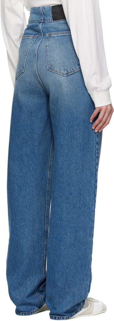 Jeans Maison Margiela MM6 Maison Margiela Straight-Leg Jeans Blå | S52LA0241 M30018, 2