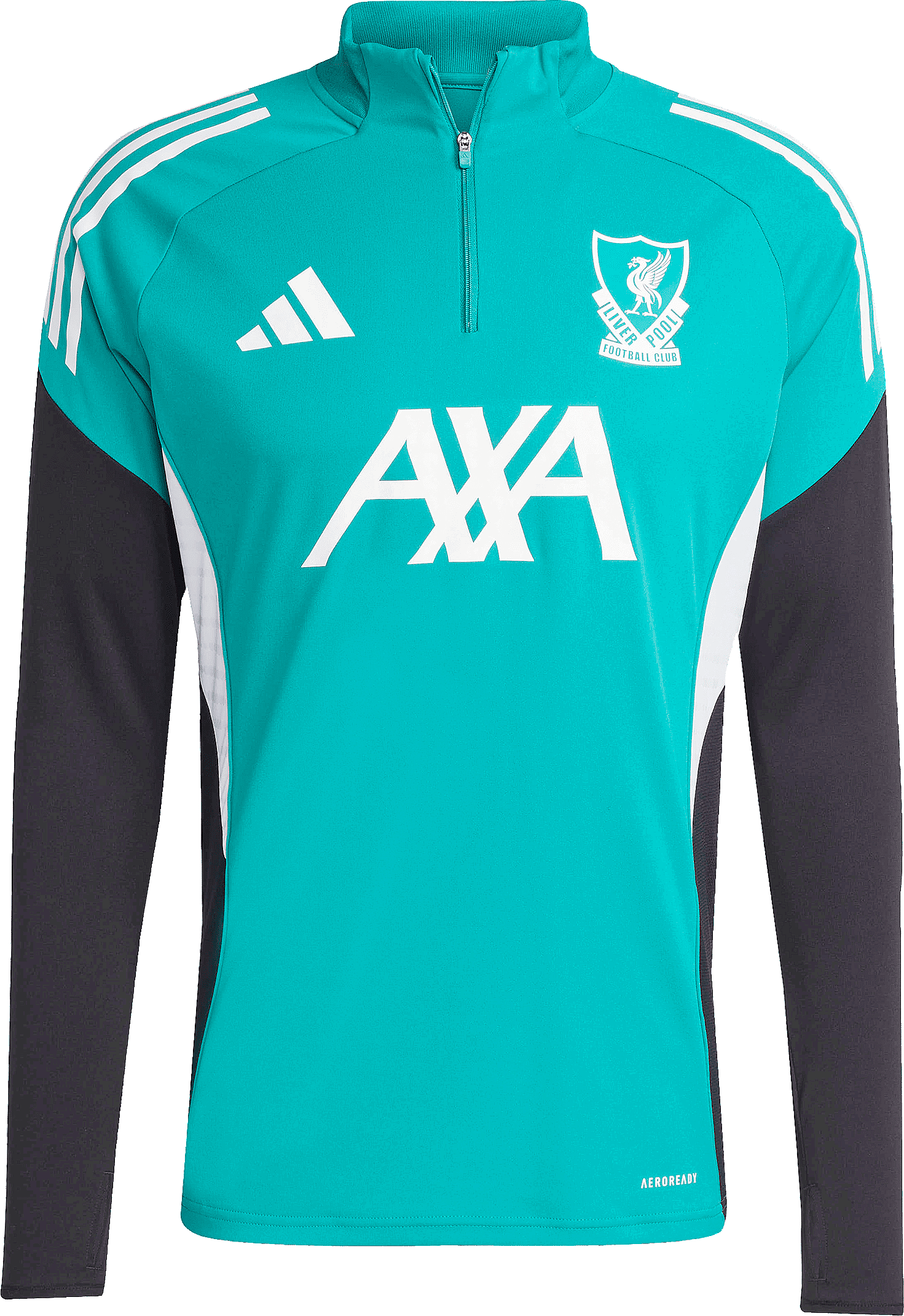 Jersey adidas Originals Liverpool FC European Training Top 2025/26 Long Sleeve Turkos | jv9004, 0