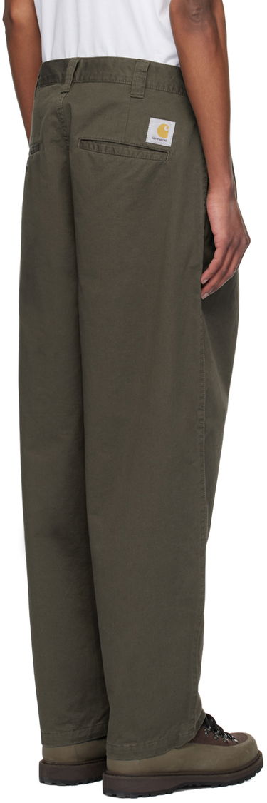 Byxor Carhartt WIP Merrick Relaxed Fit Cotton-Twill Trousers Grön | I033759, 2