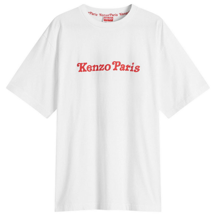 T-shirt KENZO Verdy Collection Oversized T-Shirt Vit | FF58TS4814SG-02