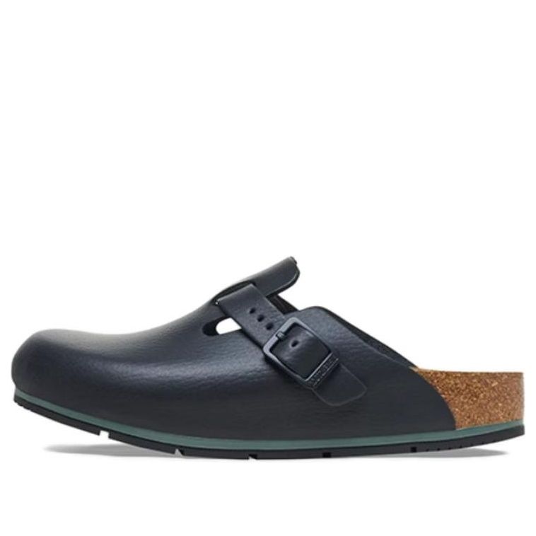 Sneakers och skor Birkenstock Boston Pro Natural Leather Sandals Svart | 1025979