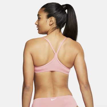 Badkläder Nike Essential Racerback Bikini Top Rosa | CW9558-697, 4
