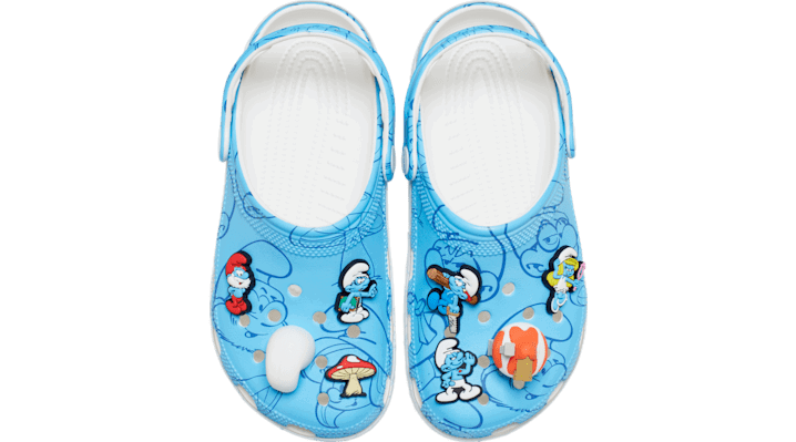 Sneakers och skor Crocs Smurfs Classic Clogs Blå | 210820-90H, 0