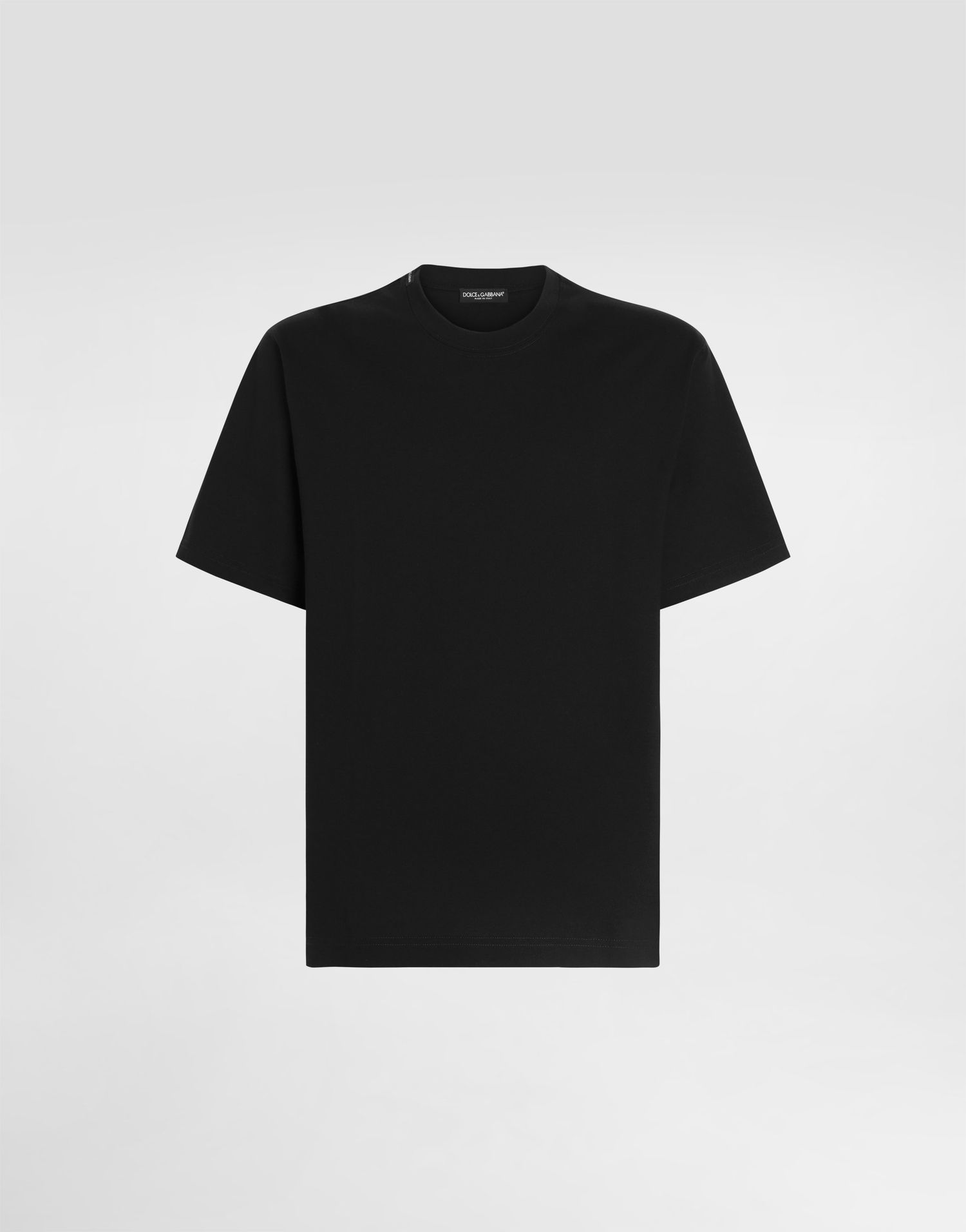 T-shirt Dolce & Gabbana Cotton T-shirt Svart | G8PN9THU7SDN0000, 0