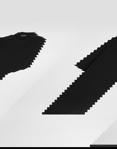 T-shirt Dolce & Gabbana Cotton T-shirt Svart | G8PN9THU7SDN0000, 0