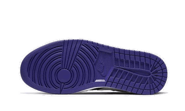 Sneakers och skor Jordan Air Jordan 1 Low ''Black Court Purple'' GS Purpur | 553560-501, 1