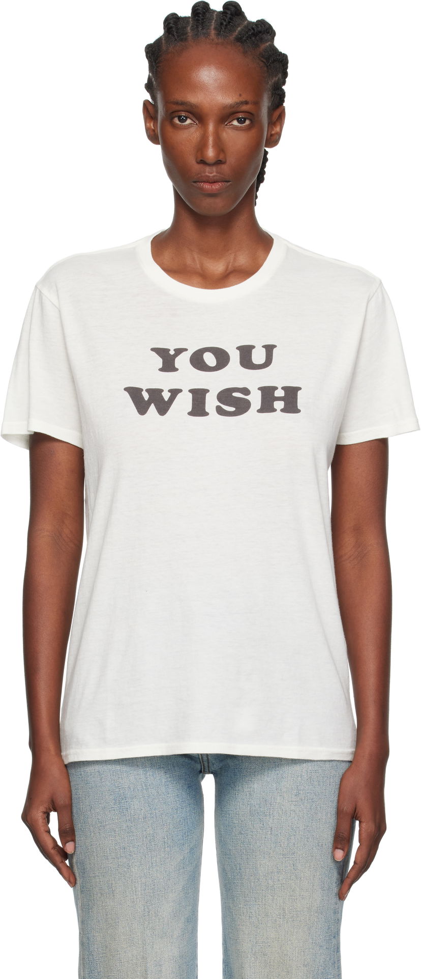 T-shirt R13 R13 'You Wish' T-Shirt Vit | R13WK001-K127B