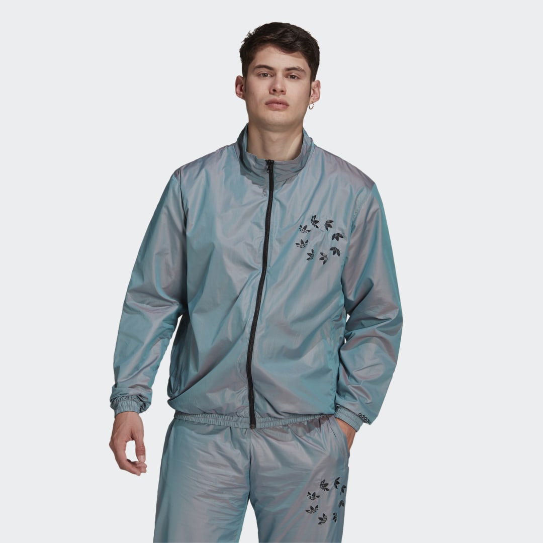 Jacka adidas Originals Adicolor Shattered Trefoil Track Jacket Flerfärgad | H35655, 0