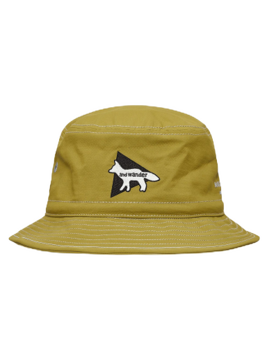 Hatt and wander x Maison Kitsuné Nylon Hat Grön | 5743186908 140