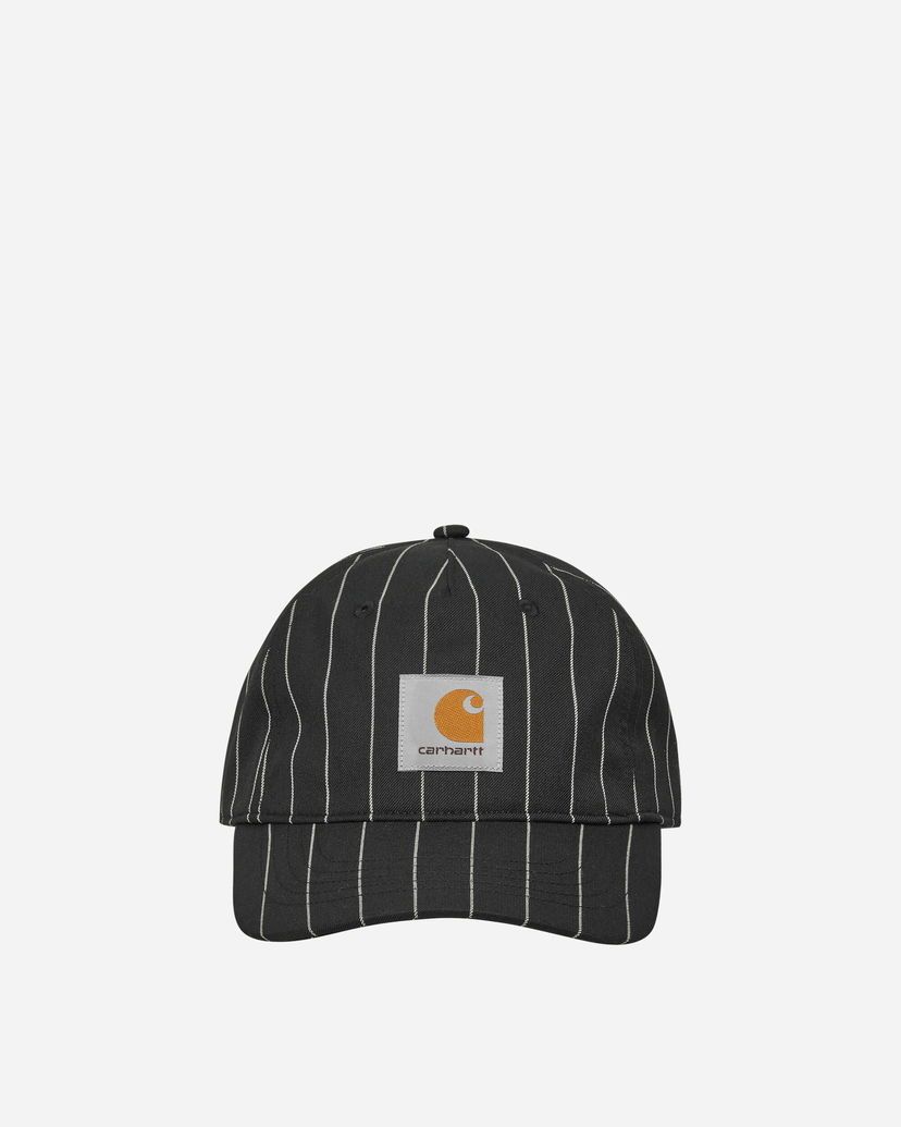 Keps Carhartt WIP Pinstripe Baseball Cap Svart | I034348 2MBXX