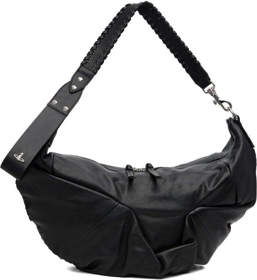Axelväska Vivienne Westwood Vivienne Westwood Agnes Medium Shoulder Bag Svart | 4602000EW-L00BX-
