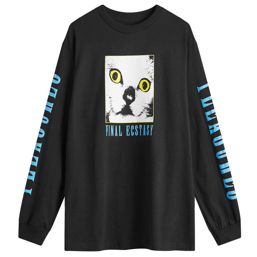T-shirt Pleasures Final Long Sleeve T-Shirt Svart | P24W035-BLACK