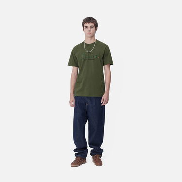 T-shirt Carhartt WIP Paradise Script Graphic T-Shirt Grön | I033948_9, 1