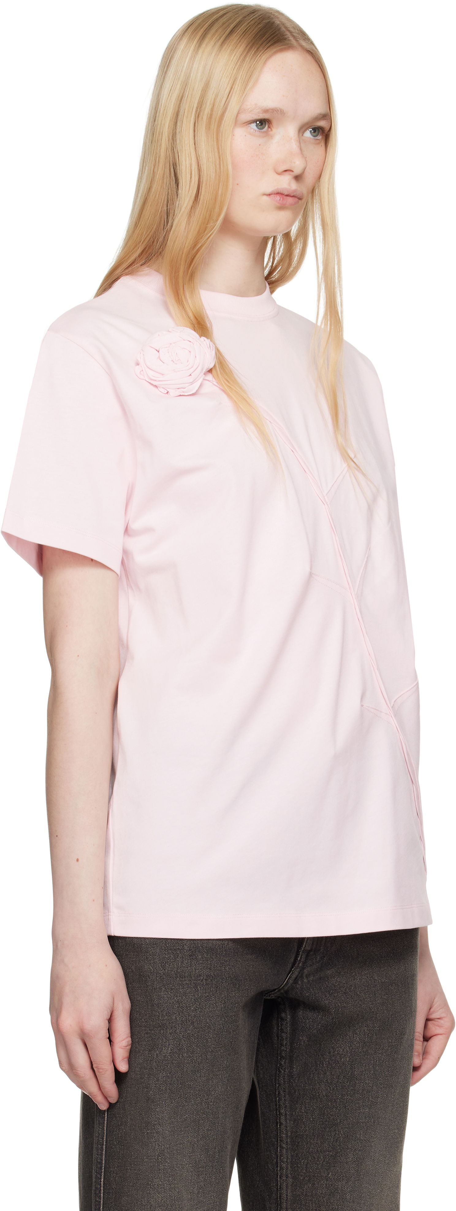 T-shirt Coperni Coperni Disney Rose T-Shirt Rosa | DJS131F5028, 1