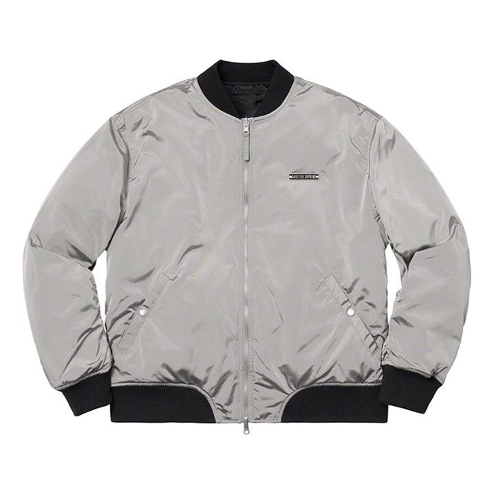 Bomberjacka Supreme Reversible Backpack Bomber Jacket Grå | SUP-SS19-833, 0