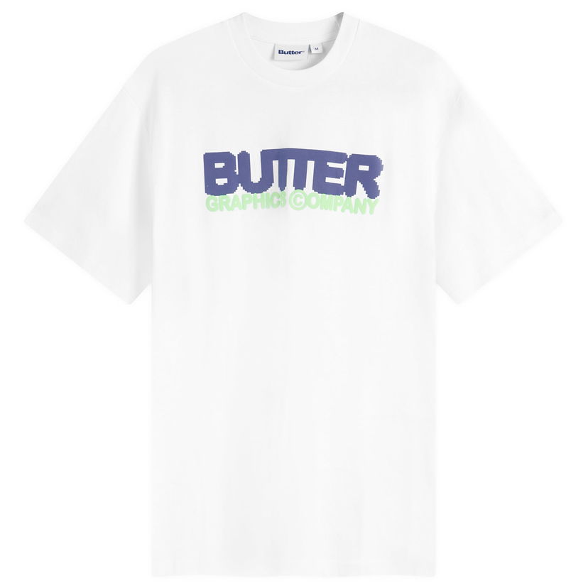 T-shirt Butter Goods Program White T-Shirt Vit | BGQ4240264-WHT