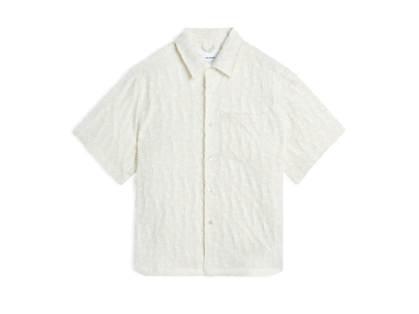 Skjorta AXEL ARIGATO Wade Bubble A Shirt Vit | A2203001