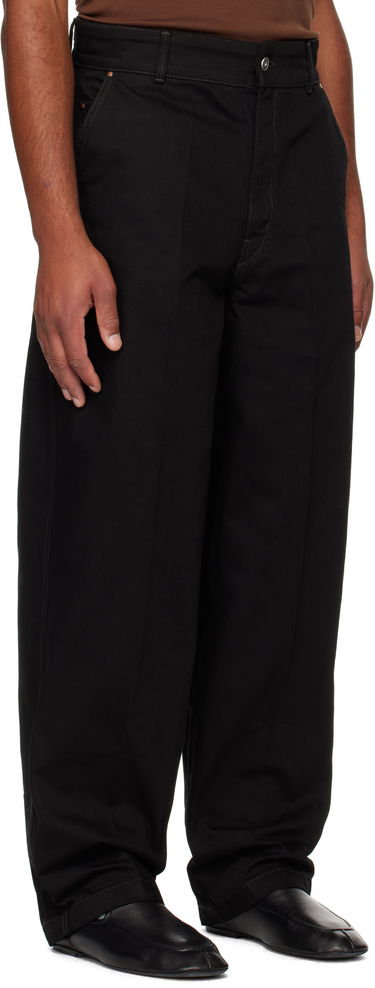 Jeans LEMAIRE LEMAIRE Maxi Barrel Workwear Jeans Svart | PA1261 LD1055, 1