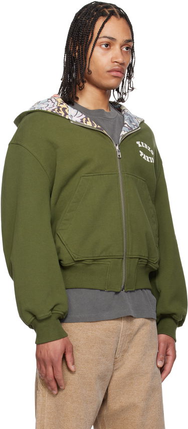 Sweatshirt KENZO Kenzo Paris VERDY Edition Reversible Hoodie Grön | FF55SW2514MT, 1
