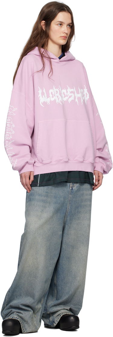 Sweatshirt 032C 032c Faithless Oversized Hoodie Rosa | S25-URC-0631-850-W, 3