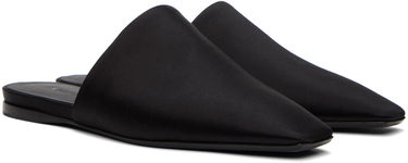 Kläder Max Mara Max Mara Satin Loafers Svart | 45263727600 MM81395, 3