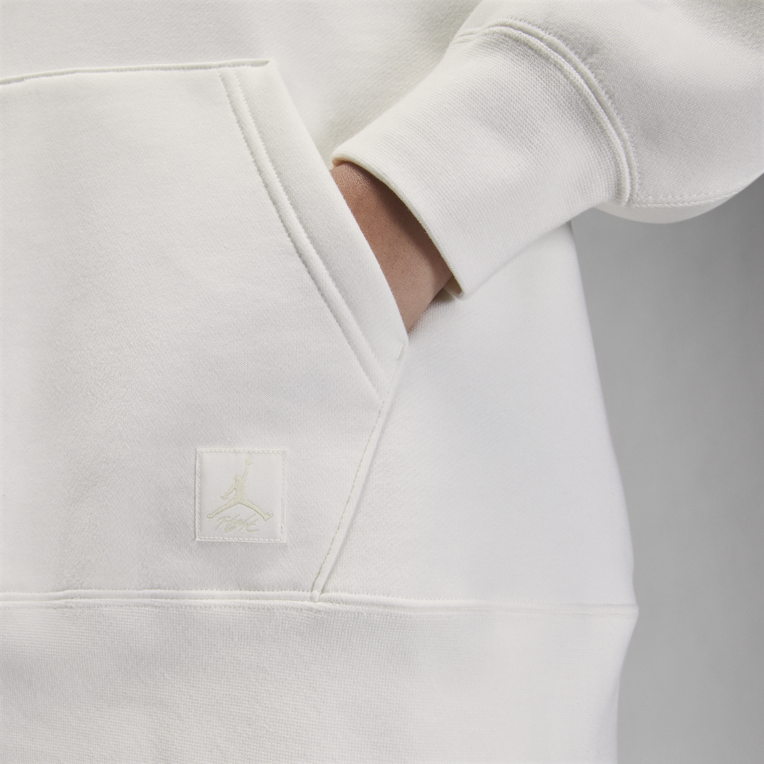 Sweatshirt Jordan Flight Fleece Vit | FB5110-133, 1