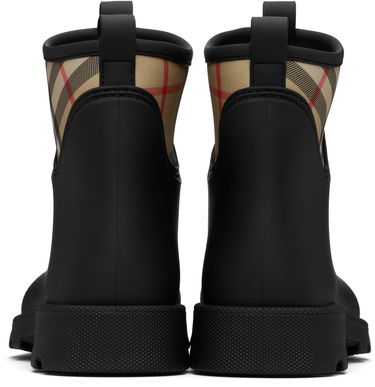 Sneakers och skor Burberry Burberry Marsh Stamp Low Boots Svart | 8111695, 1