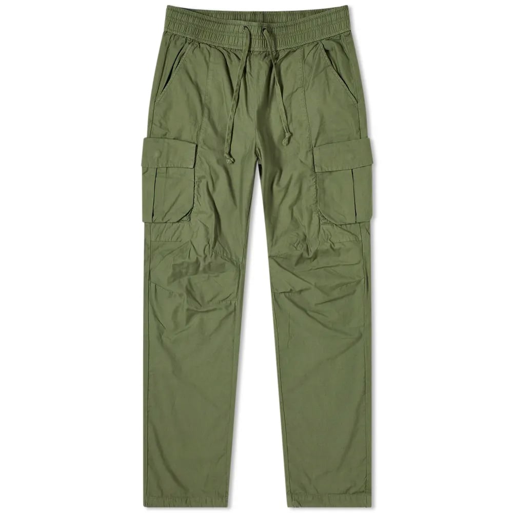 Cargo byxor John Elliott Back Sateen Cargo Pant Grön | F002N0851A, 0