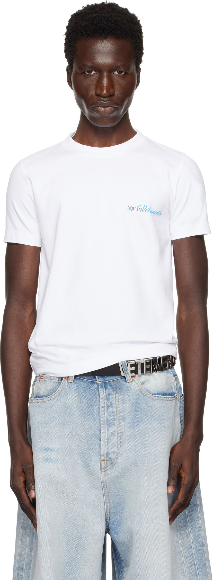 T-shirt VETEMENTS 'Only' Graphic T-Shirt Vit | MA66TR660W