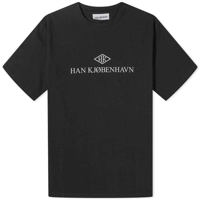 T-shirt Han Kjøbenhavn HK Logo Boxy T-Shirt Svart | M-132919-BLK