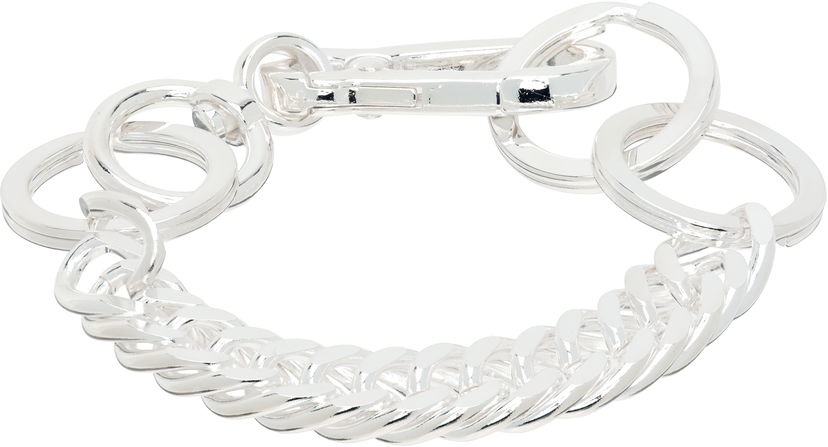 Armband MARTINE ALI Twin Link Hardware Bracelet Metallisk | MAFW24035-HS