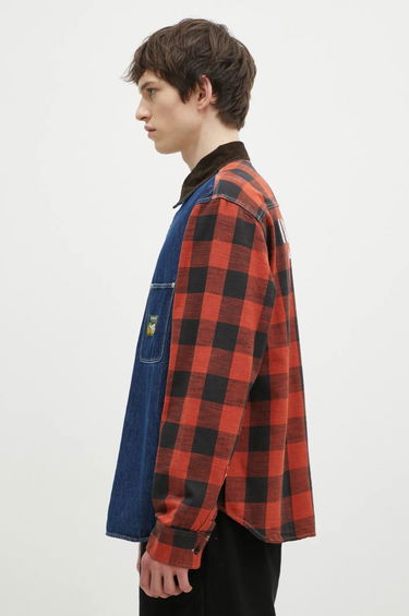 Skjorta Human Made Relaxed Fit Scout Shirt Blå | HM28SH015, 1