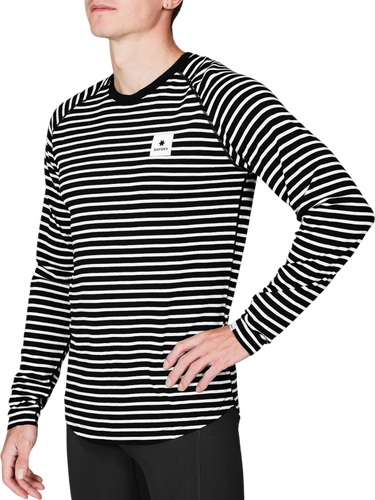 T-shirt Saysky Saysky Merino Base 165 Long Sleeve T-Shirt Svart | xmrls40c002, 0