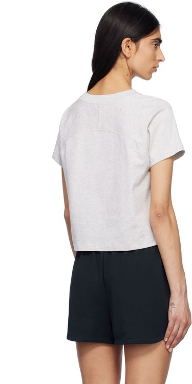 Crop top A.P.C. A.P.C. ASICS Edition Cloud Cropped T-Shirt Grå | COEAV-F26454, 2