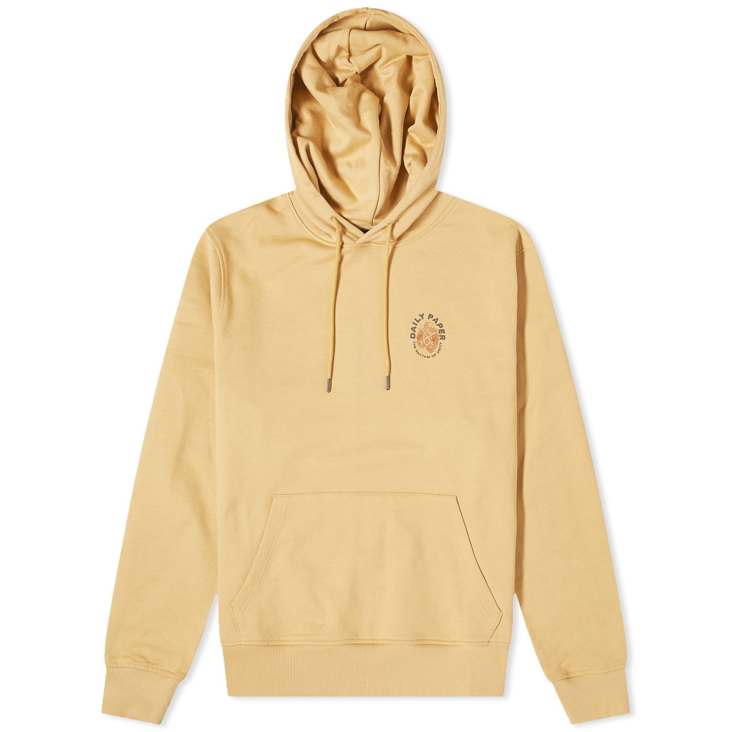 Sweatshirt DAILY PAPER Identity Hoodie Beige | 2411062, 0