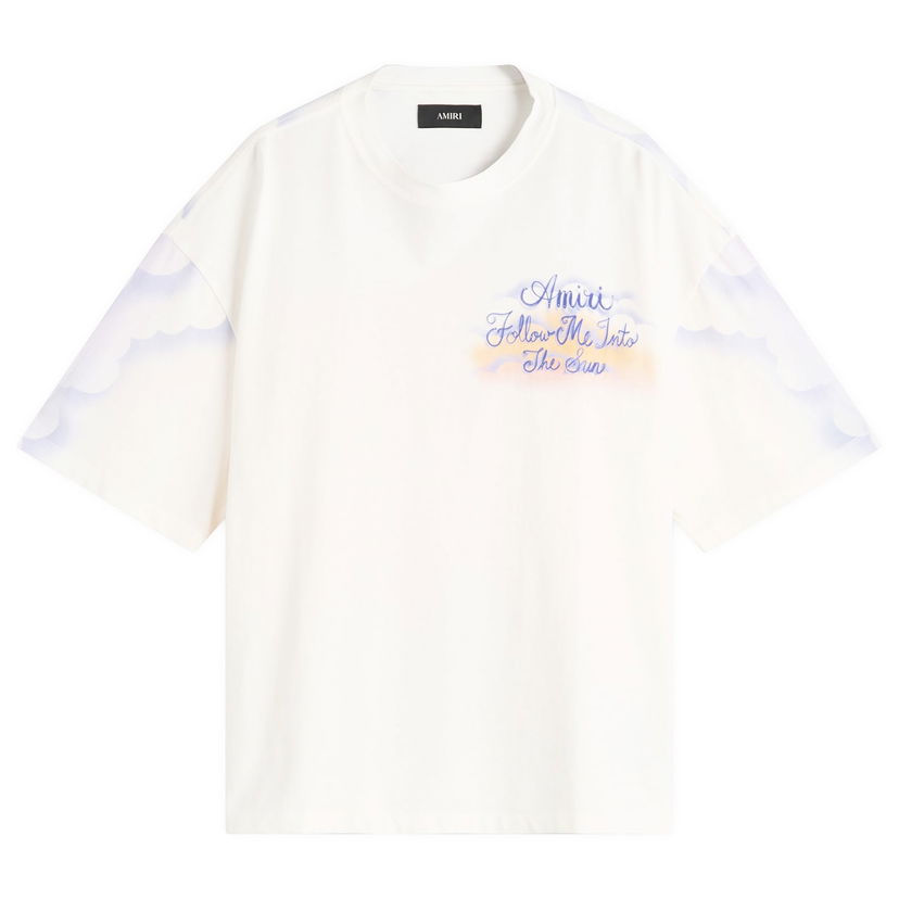 T-shirt AMIRI Amiri Follow Me Oversized T-Shirt, Size Large Vit | AWJYTE1070-127