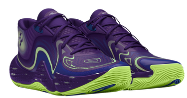 Sneakers och skor Under Armour UA Spawn 6 Mid SOS Purpur | 3028337-500, 3
