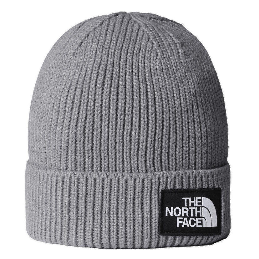 Mössa The North Face The North Face Logo Box Cuffed Beanie Grå | NF0A8CHEDYY1