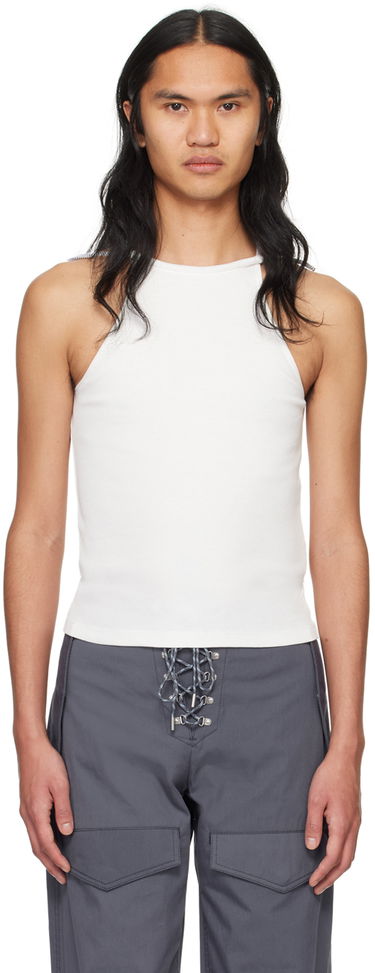Linne Dion Lee Slim-Fit Tank Top Vit | C3166PS24, 0