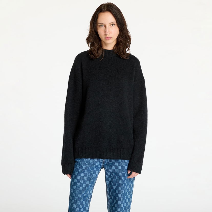 Sweater CALVIN KLEIN Textured Loose Sweater Black Svart | J20J224636 BEH