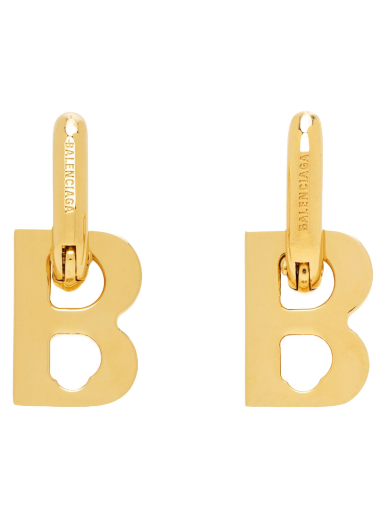 Örhängen Balenciaga B Chain Xs Earrings Beige | 655286-TZ99G-0027