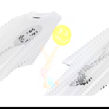 T-shirt Palm Angels Juggler Pin Up Logo T-Shirt Gul | PMAA041R21JER0020130, 1