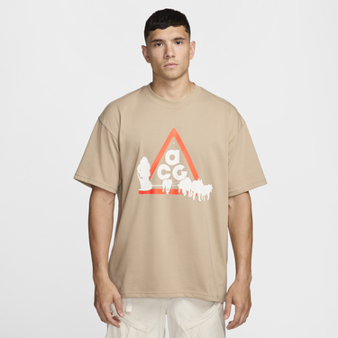 T-shirt Nike ACG OC Dog Sled T-shirt in Khaki, Size Large | END. Clothing Beige | FZ5277-247, 4